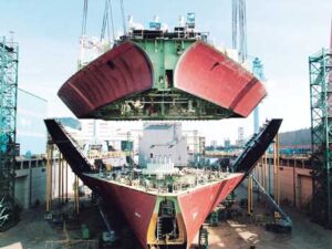 Steel forgings for Ship Building