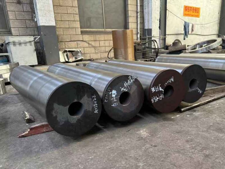 Deep hole sleeve forgings forged sleeve