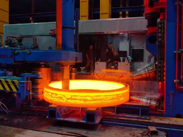 ring rolling machine Ring Rolling Forging Machine steel forging company