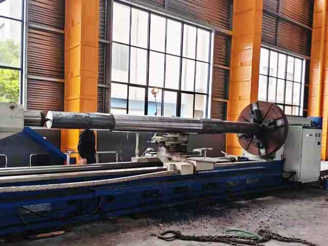 Rough turning to steel forgings open die forging company